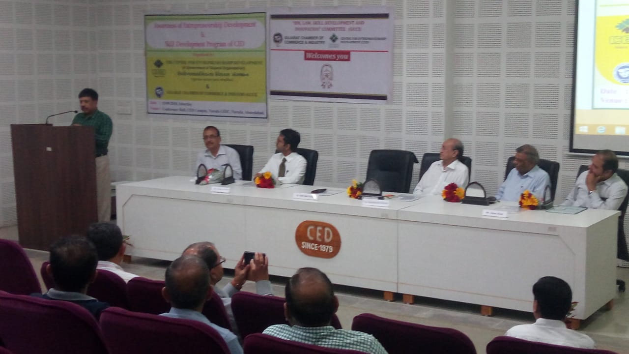Seminar on ‘Skill Development’ held at CED, Naroda
