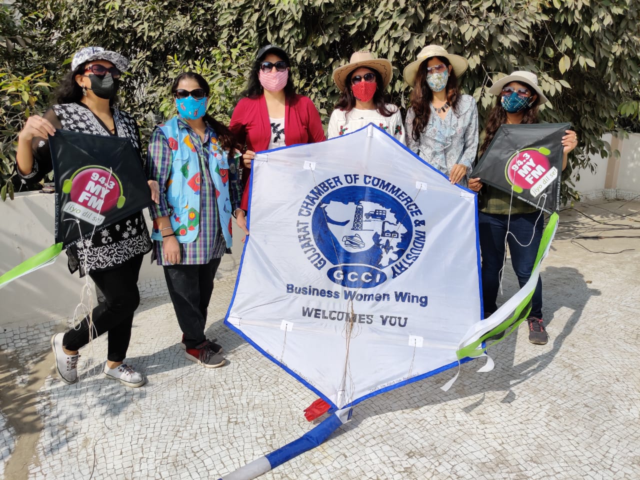 Kite Flying Celebration with Ms. Bhavna Shah