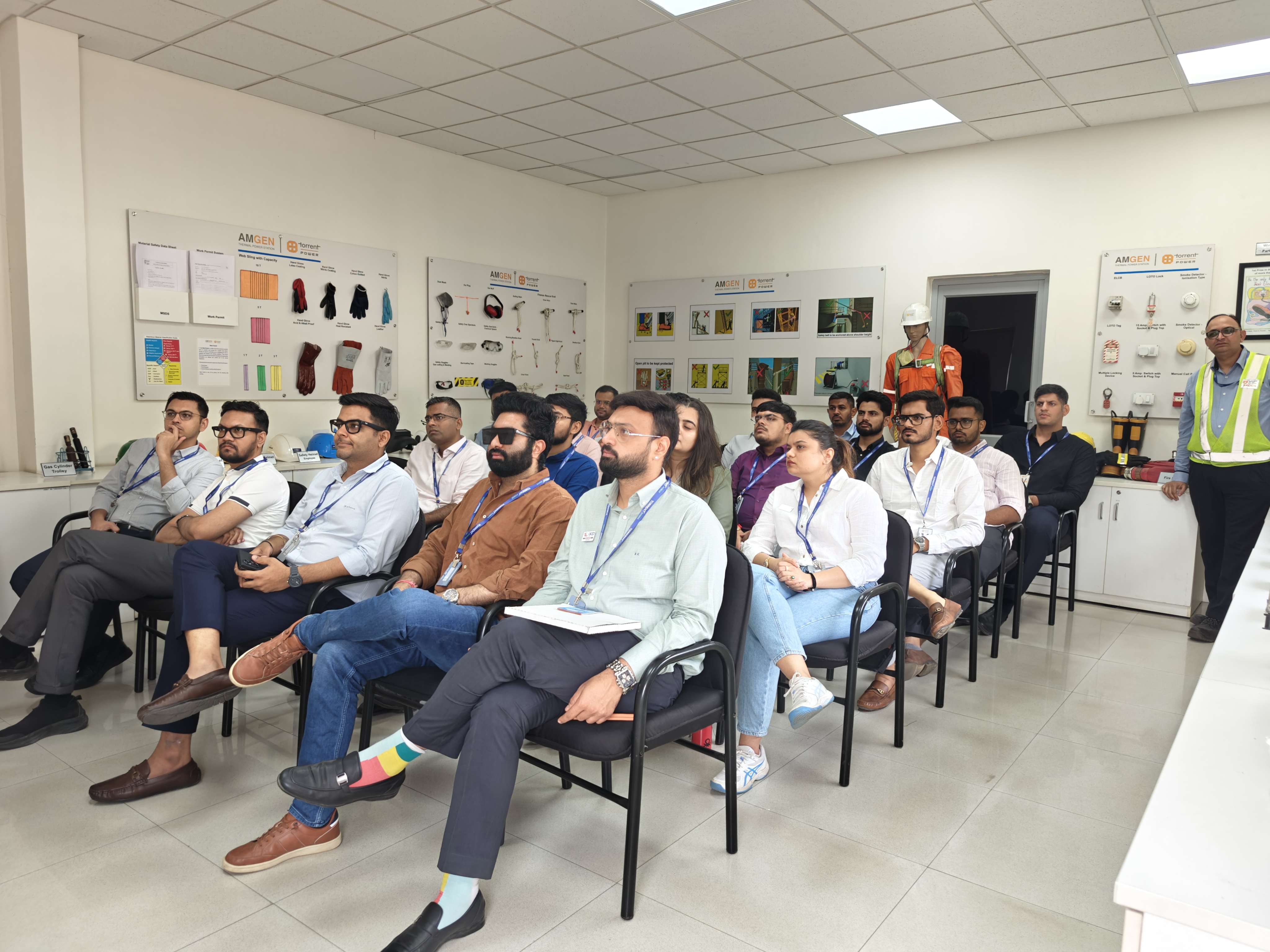 Industry visit to Torrent Thermal Power Station
