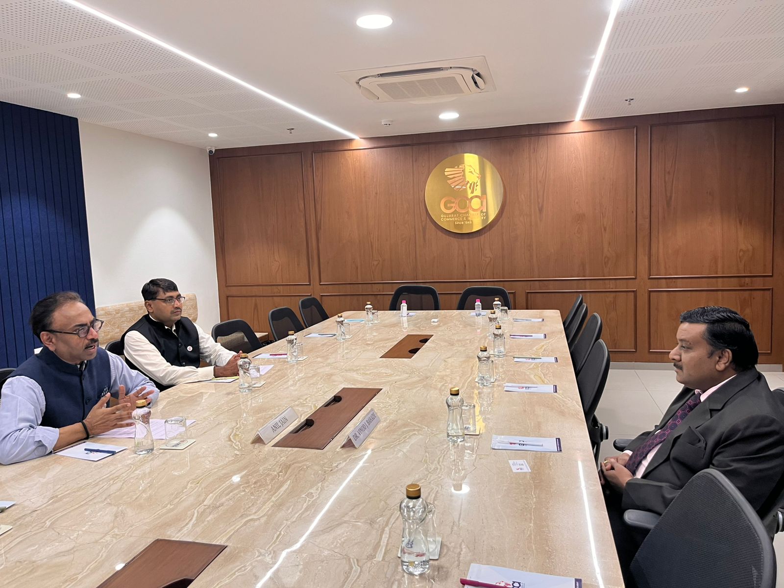 Meeting with Dr. Vinod J. Bahade, Joint Secretary, Ministry of External Affairs, Government of India